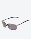 THEO - Black Polarized Lenses, Titanium Steel Frame