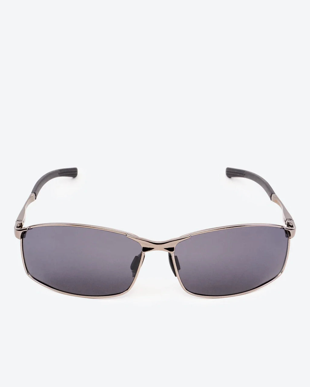 THEO - Black Polarized Lenses, Titanium Steel Frame