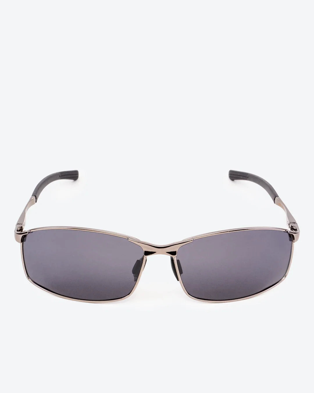THEO - Black Polarized Lenses, Titanium Steel Frame